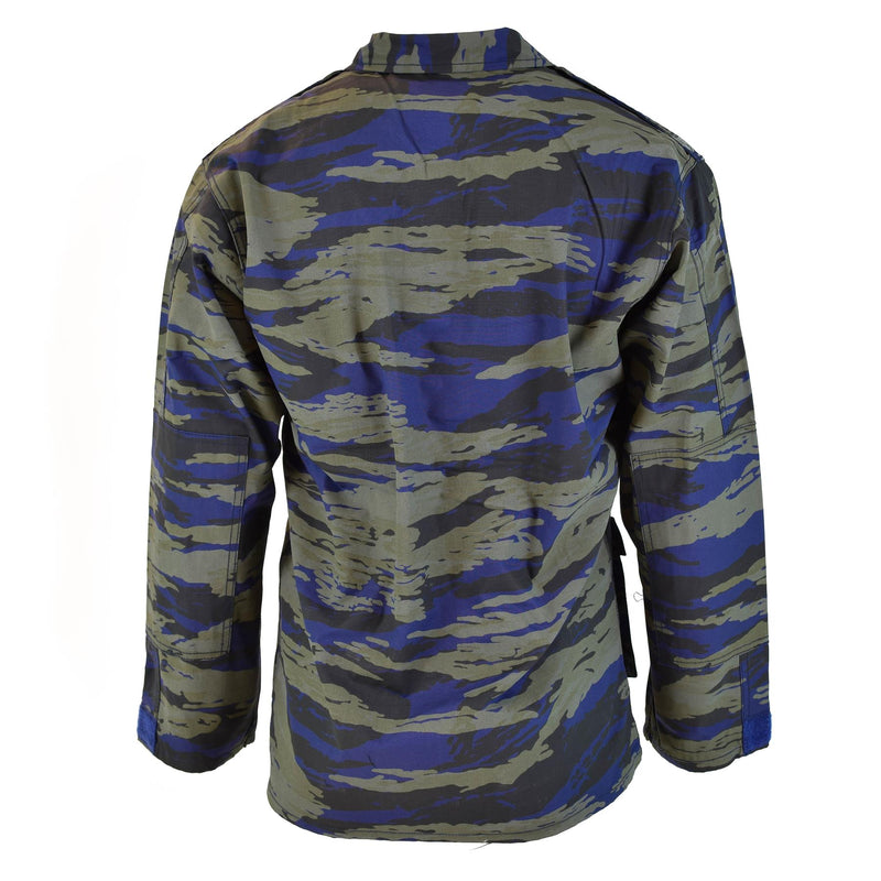 Camiseta de camuflaje de la Air Fuerza Aérea Genuina Griega Camufa de camuflaje BDU NUEVO