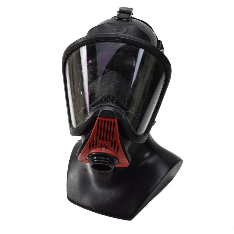 Máscara de cara completa MSA Auer Ultra Elite Black Wide View Mask de gas