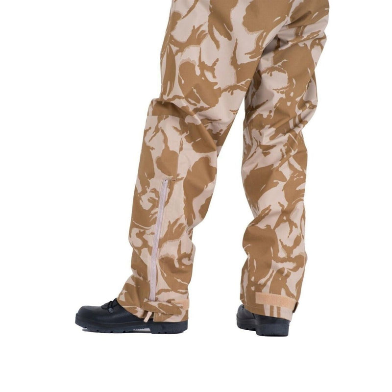 Pantalones del ejército británico genuino pantalones de combate militar impermeable Goretex nuevo