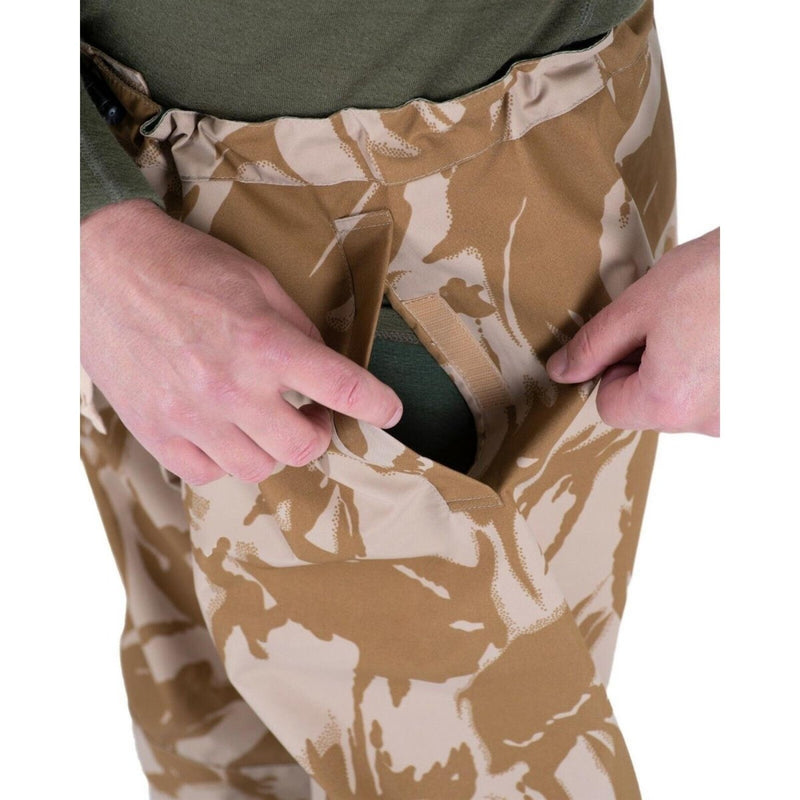 Pantalones del ejército británico genuino pantalones de combate militar impermeable Goretex nuevo