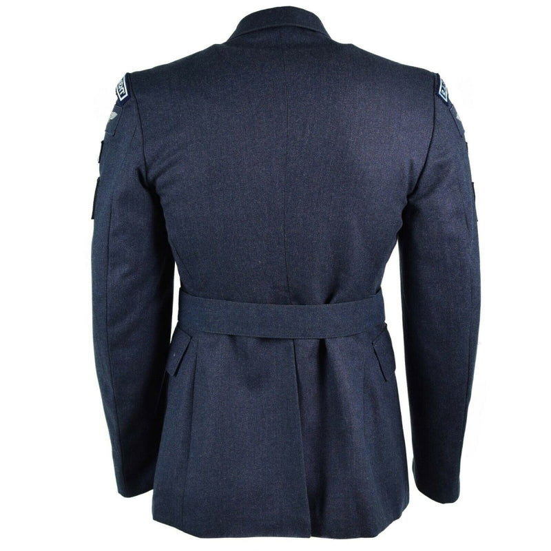 Genno militar británico genuino Jacket Formal Air Fuerza Aérea RAF Azul Problema militar nuevo