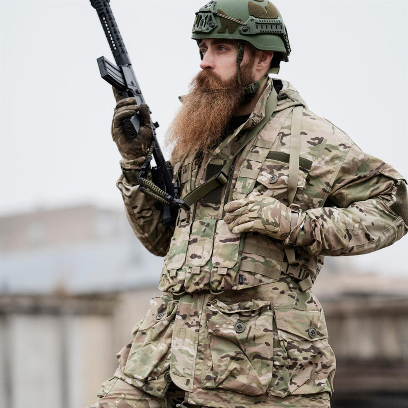 Guantes de cuero tácticos militares genuinos británicos MTP MTP PROTECCIÓN MANO