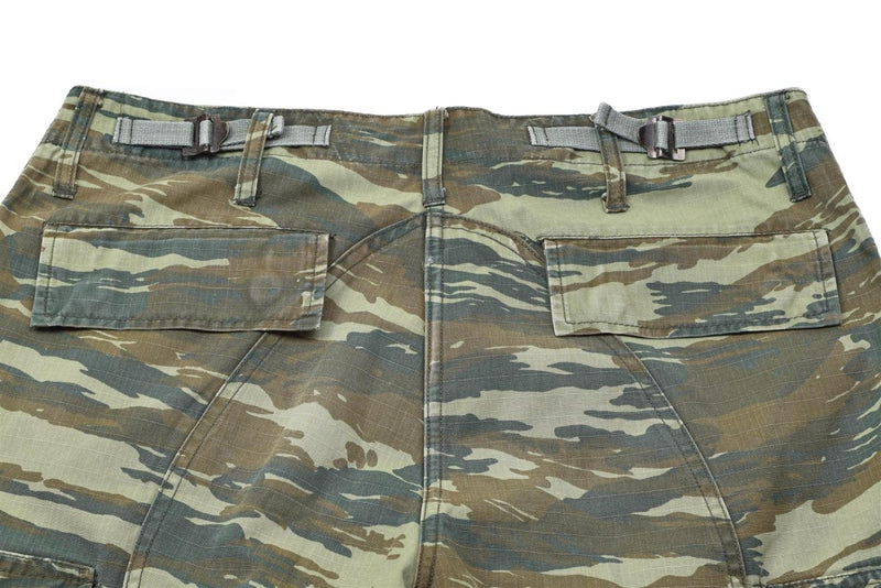 Genuino ejército griego Bdu Pants Lizard Camo Ripstop Grecia Surfuler Militar