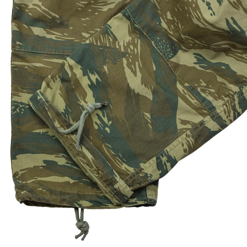 Genuino ejército griego Bdu Pants Lizard Camo Ripstop Grecia Surfuler Militar