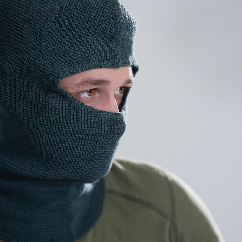 Ejército suizo genuino Balaclava Gray Suiza Problema militar máscara facial NUEVO