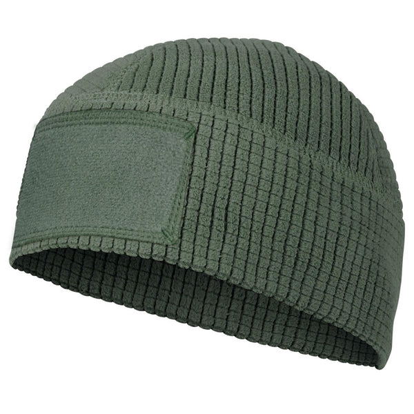 Helikon-Tex Range Beanie Grid Fleece Tactical Winter Hat Warm Gear Olive