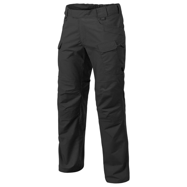 Helikon-Tex Pantalones tácticos urbanos Policotton Ripstop dura al aire libre Negro