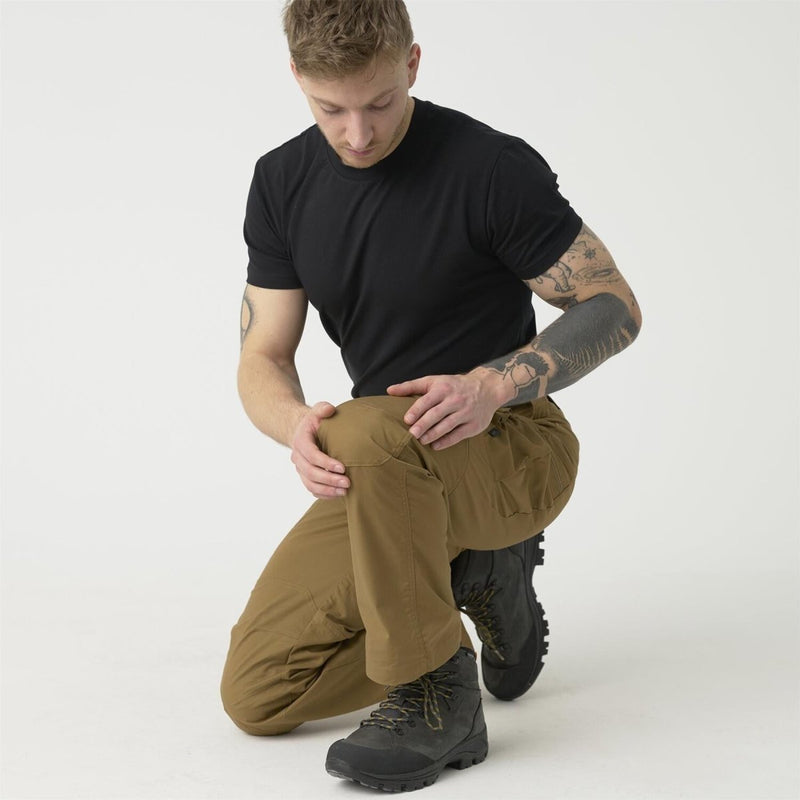 Helikon-Tex Pantalones tácticos urbanos Policotton Ripstop dura al aire libre Negro