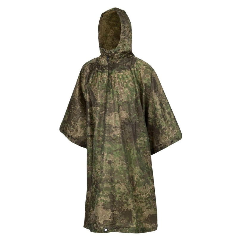 Helikon-Tex Modelo del Ejército de EE. UU. Poncho impermeable táctico Pencott Wildwood Camo