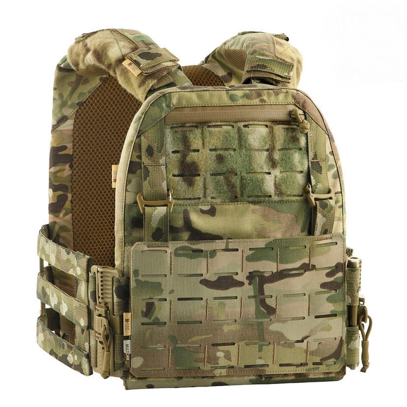 M-TAC Militar PLACE CAPORADOR VEST Táctica Tactical de liberación rápida POUGAS MULTICAMO