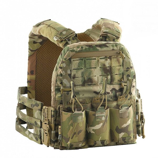 M-TAC Militar PLACE CAPORADOR VEST Táctica Tactical de liberación rápida POUGAS MULTICAMO