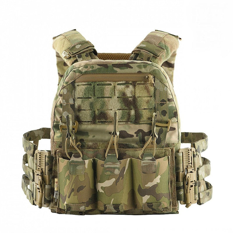 M-TAC Militar PLACE CAPORADOR VEST Táctica Tactical de liberación rápida POUGAS MULTICAMO