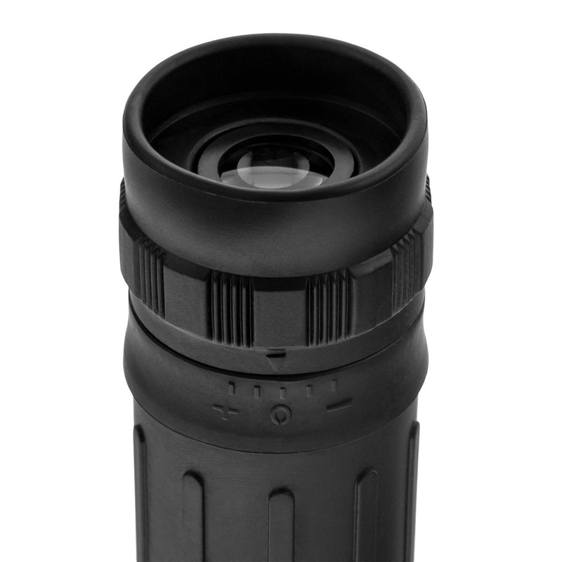 MIL-TEC Monocular táctico 10x25 Alcance militar Vigilancia al aire libre Negro