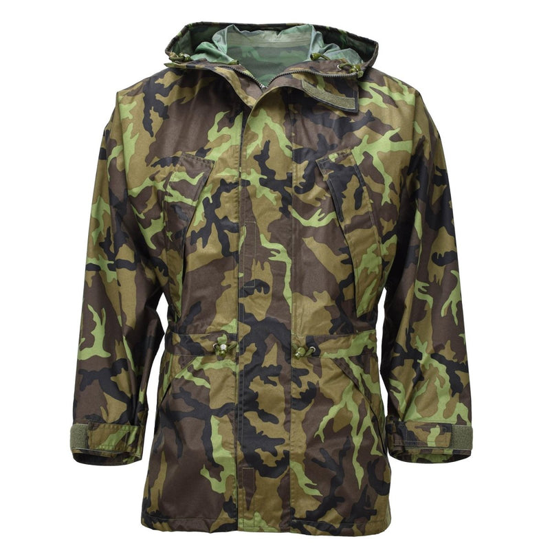 Origianl checo militar M95 chaqueta táctica impermeable vzor liviano 95 camuflaje