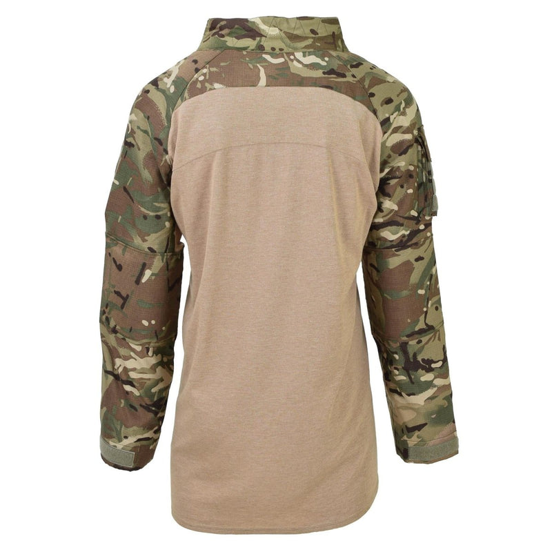 Camisetas de combate de tripulación del ejército británico original MTP Multicam UBAC CELIMO CALIENTE NUEVO