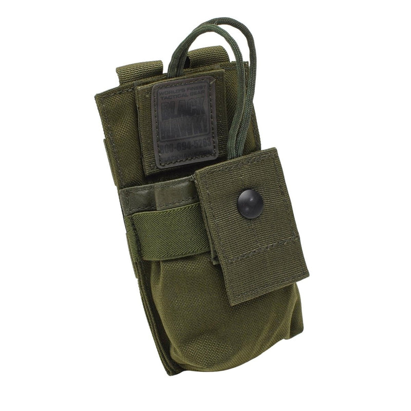 Original británico militar GPS Radio Pouch Molle Bag Nylon Bag Holster Oliva