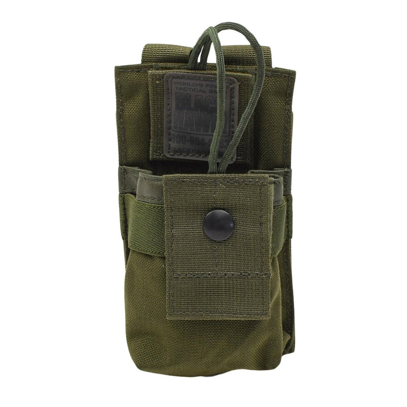 Original británico militar GPS Radio Pouch Molle Bag Nylon Bag Holster Oliva