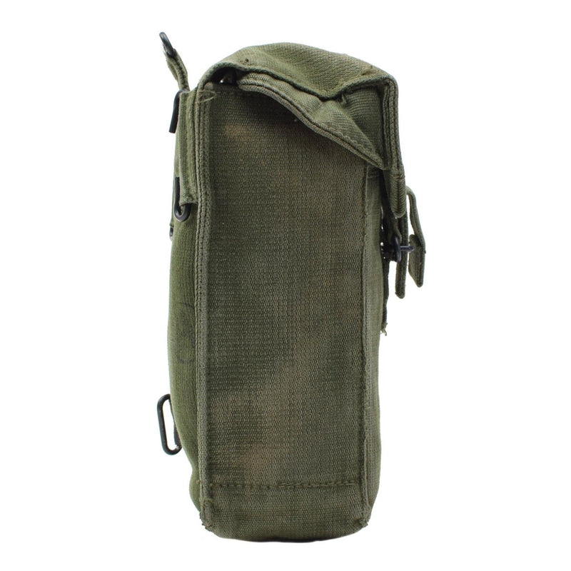 Original British Military M58 Magazine Pouch Pequeña oliva táctica vintage del ejército vintage