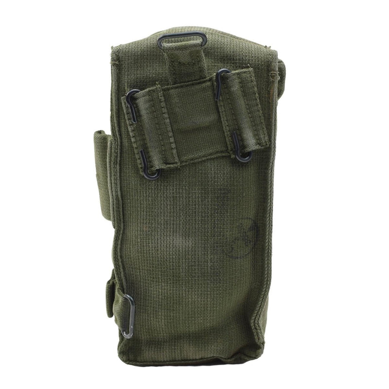 Original British Military M58 Magazine Pouch Pequeña oliva táctica vintage del ejército vintage