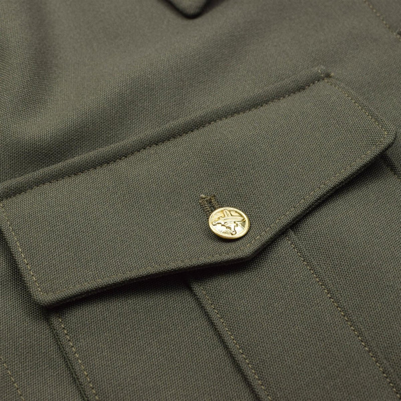 Tropas del ejército checo Blouson Field Tropas Militares de olivo Militar Olive Chaqueta Nuevo