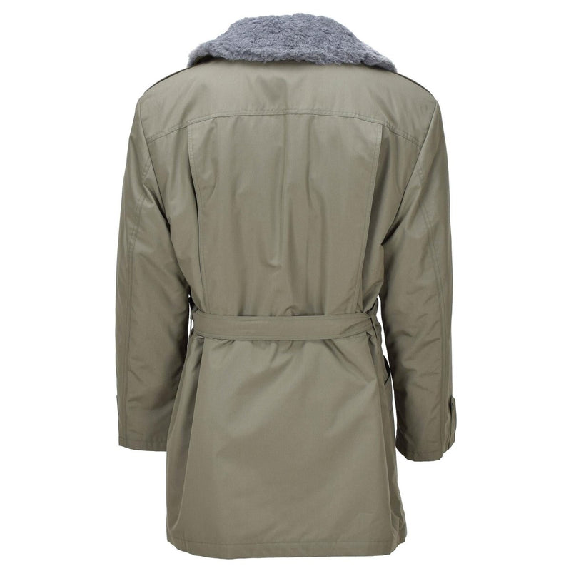 Original del ejército checo Campo Parka M85 Ejército Problema de invierno Olive Winter W Lining Nuevo