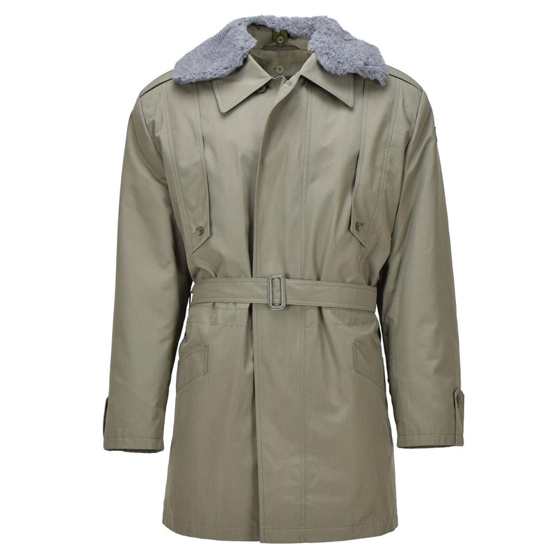 Original del ejército checo Campo Parka M85 Ejército Problema de invierno Olive Winter W Lining Nuevo