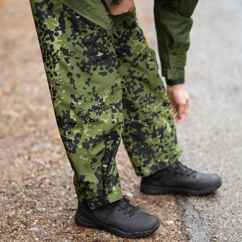 Pantalones de lluvia de camuflaje M84 de camuflaje original Danés