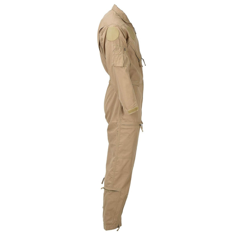 Piloto del ejército holandés original Coverall Khaki Jobsuit Military Aramid nuevo