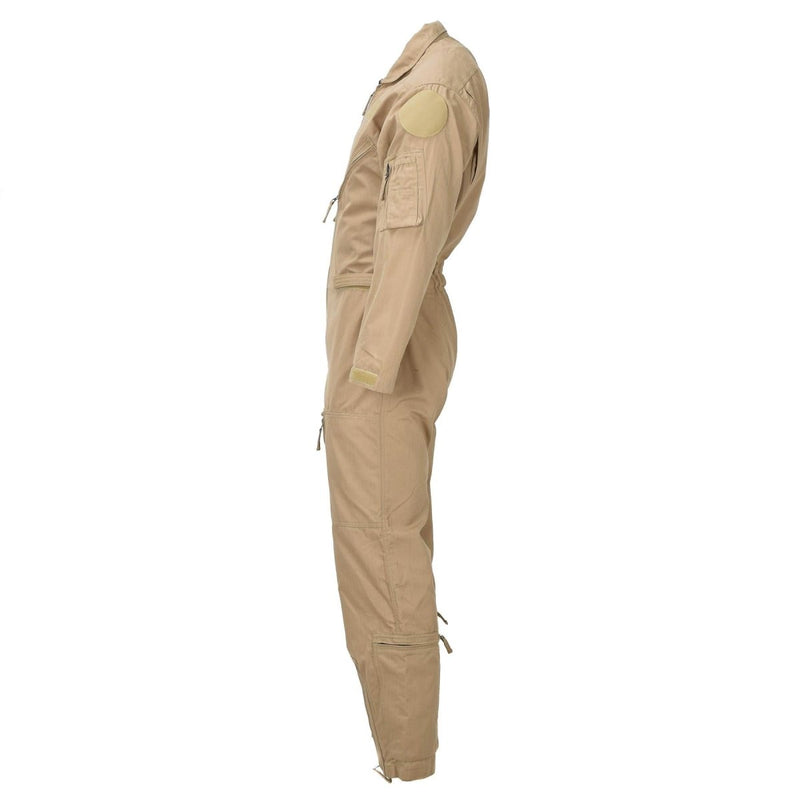 Piloto del ejército holandés original Coverall Khaki Jobsuit Military Aramid nuevo