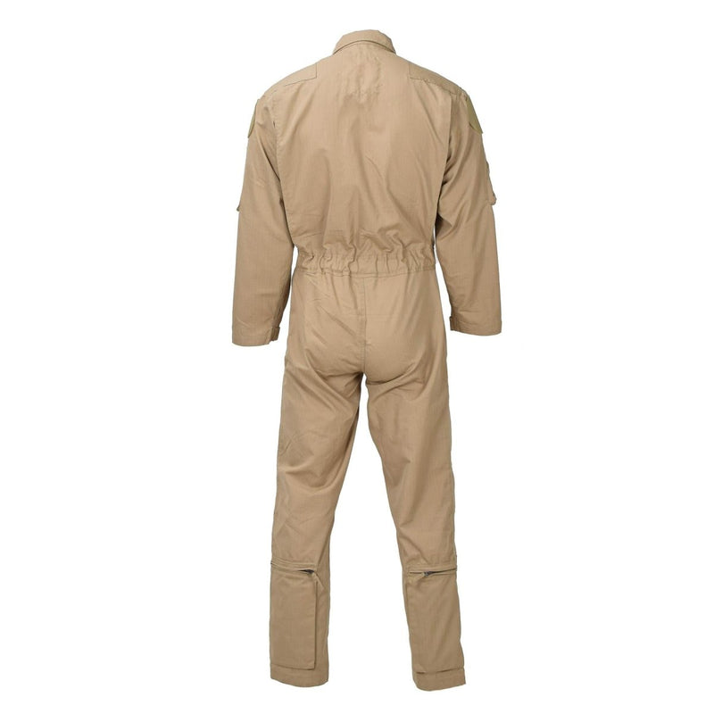 Piloto del ejército holandés original Coverall Khaki Jobsuit Military Aramid nuevo