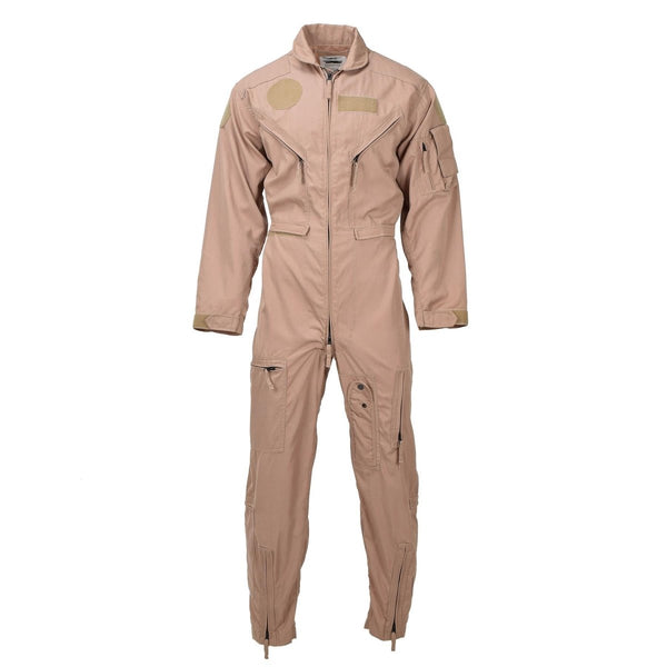 Vuelo militar holandés original Coverall Aramid Resistente al calor de aramid Caki