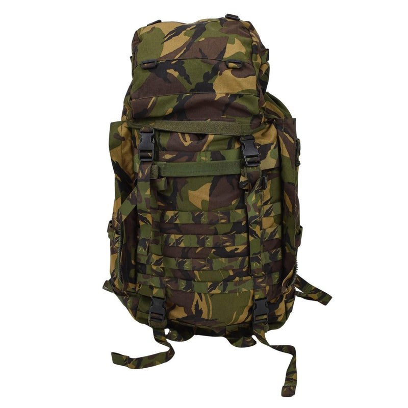 Mochila táctica militar holandesa original 60l Molle Loops DPM Woodland Camo