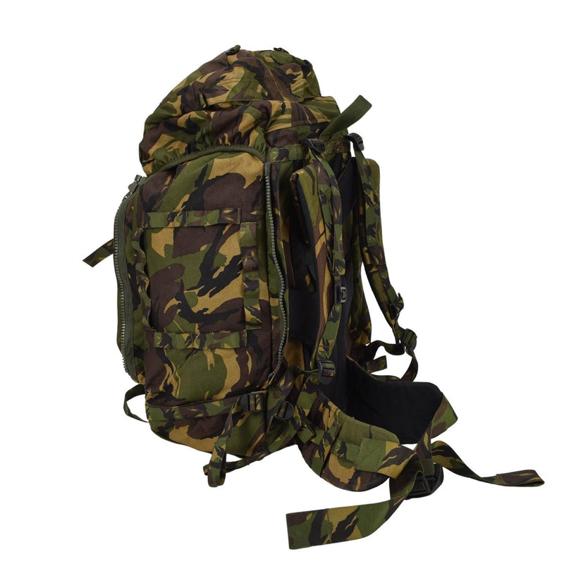 Mochila táctica militar holandesa original 60l Molle Loops DPM Woodland Camo