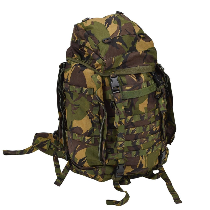 Mochila táctica militar holandesa original 60l Molle Loops DPM Woodland Camo