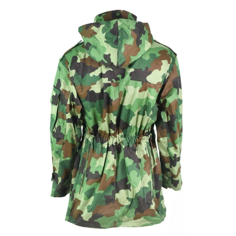 Tropas de Fuerzas Especiales del Ejército Serbio Original Tropas BDU BDU Jacket con Liner NUEVO