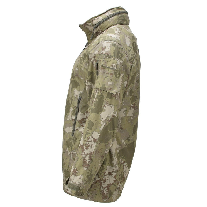 Material de ripstop de parka de campo turco original Fooldaway Hood Kama Camuflage