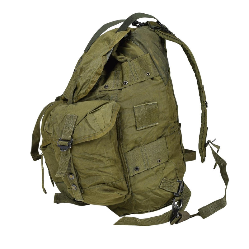 Original Militar de EE. UU. 50L mochila táctica 3 bolsas de engranajes exteriores color oliva color