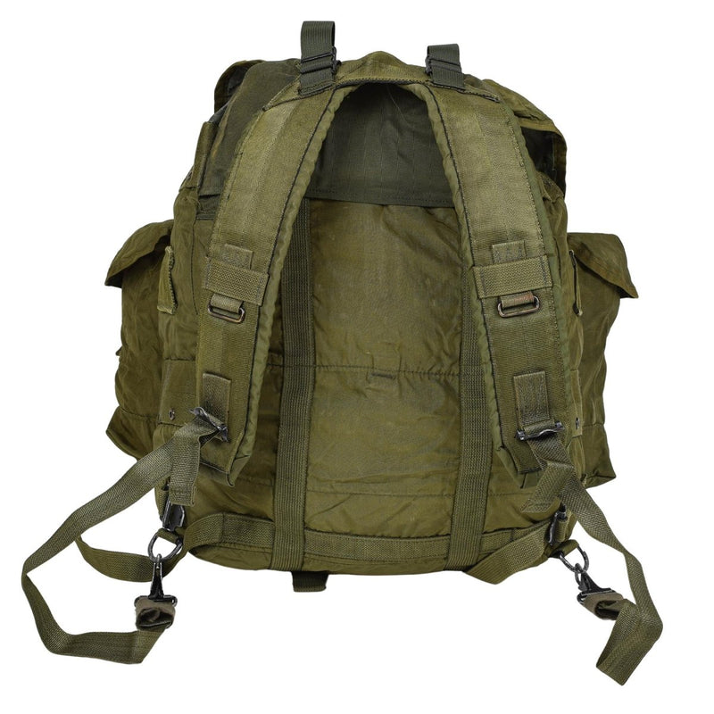 Original Militar de EE. UU. 50L mochila táctica 3 bolsas de engranajes exteriores color oliva color