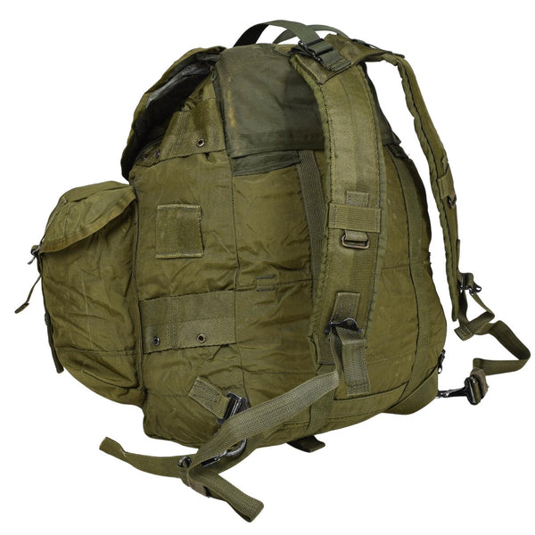 Original Militar de EE. UU. 50L mochila táctica 3 bolsas de engranajes exteriores color oliva color