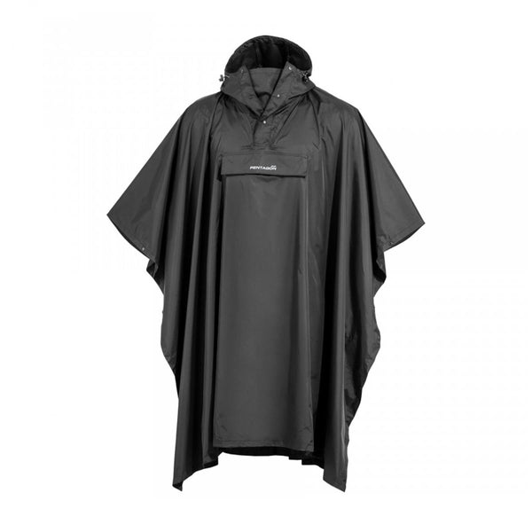 Pentágono CloudBurst Poncho Poncho Implay Detalles reflectantes transpirables