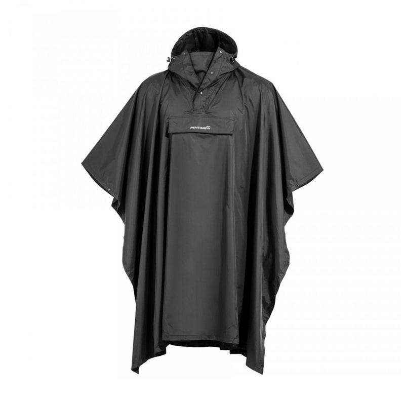 Pentágono CloudBurst Poncho Poncho Implay Detalles reflectantes transpirables