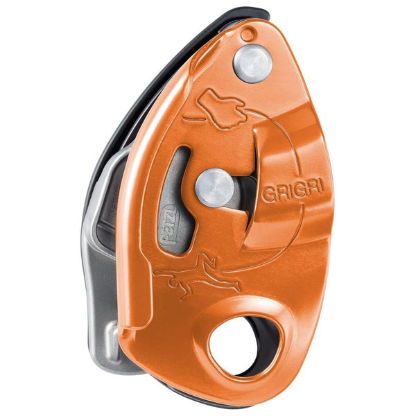 Petzl Grigri+ Dispositivo asistido por el dispositivo ASISTENCIA ROCK RAPPELING RAPPELLING ORANGE