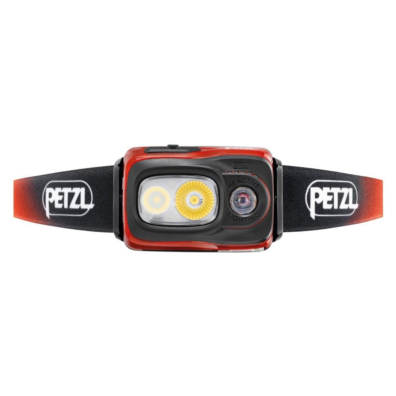 Petzl Swift RL Head Linterna 1100 Lúmenes Recargables de agua resistente al agua Naranja