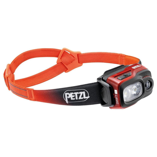 Petzl Swift RL Head Linterna 1100 Lúmenes Recargables de agua resistente al agua Naranja