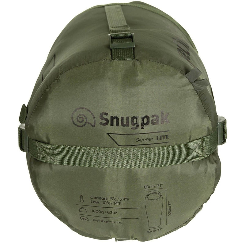 Snugpak Sleeper Sleeper Lite isofibre relleno fácil de transporte