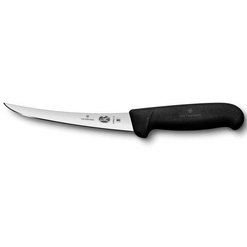 Victorinox Flexible Boning Knife de acero inoxidable Hoja TPE Negra TPE Mango