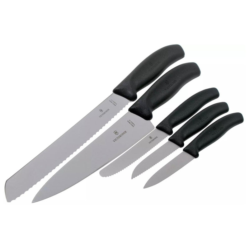 Victorinox Swiss Classic de 5 piezas Cocina Combinada Combinan Mango de acero inoxidable