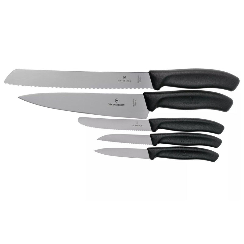 Victorinox Swiss Classic de 5 piezas Cocina Combinada Combinan Mango de acero inoxidable