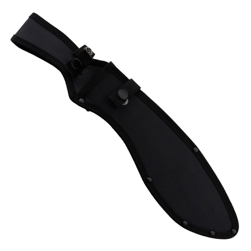 machete with nylon sheath