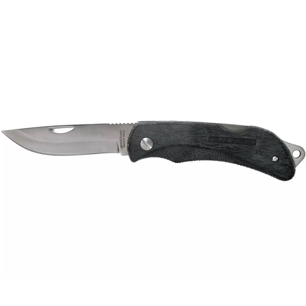 Drop point blade folding knife